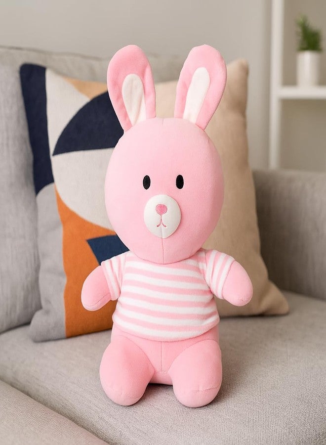 Dimpy Stuff Bunny Plush Toy - 20 cm (8") - Super Soft Huggable Room Decor All Ages - Image 1